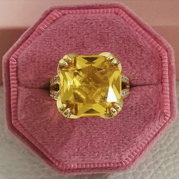 NEW HALO ENGAGEMENT S925 STERLING SILVER DIAMOND RING, CUTE RING, SHINY RING. - Picture 8 of 8